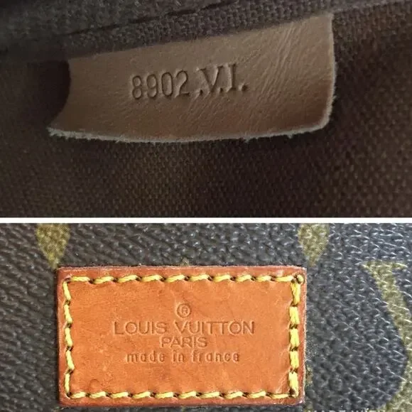 Louis Vuitton Saumur 35 crossbody bag carryall monogram vintage - Picture 4 of 8